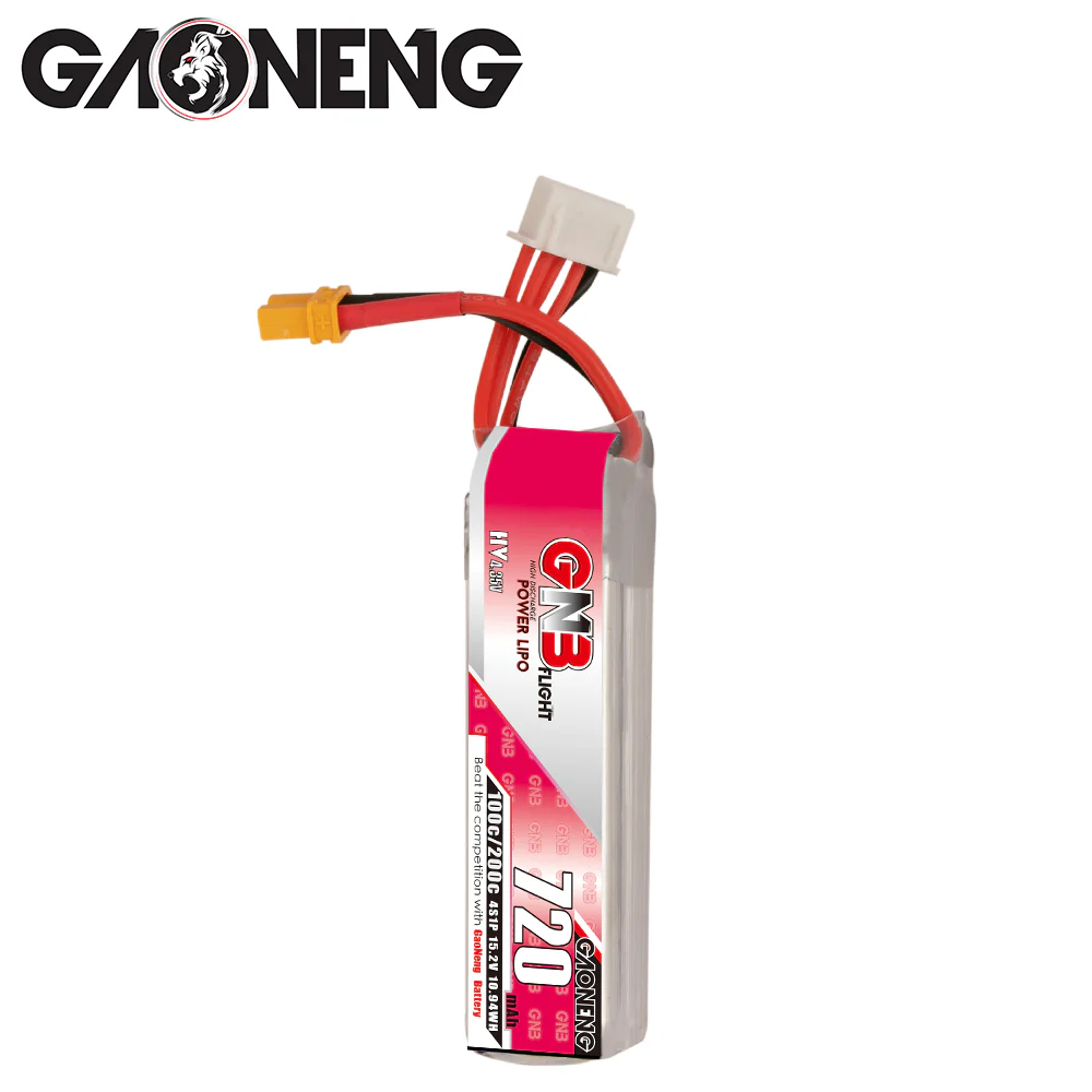 Gaoneng GNB 4S 720MAH 100C HV Li-Po Battery - XT30 - Image 5