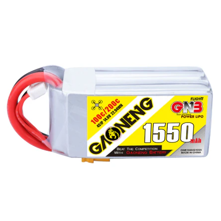 Gaoneng GNB 1550MAH 14.8V 4S 100C LIPO BATTERY - XT60 - Image 4