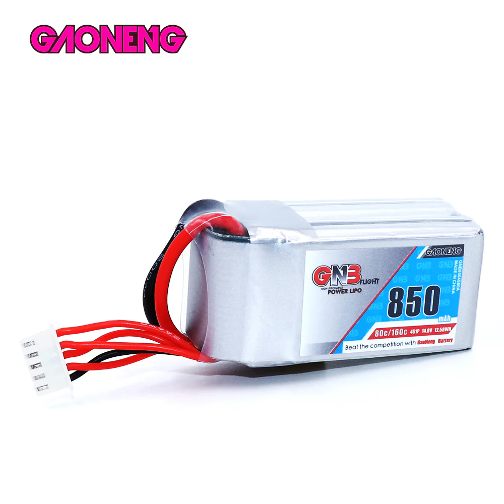 Gaoneng GNB 850mAh 4S 14.8V 80C/160C XT30 - Image 3