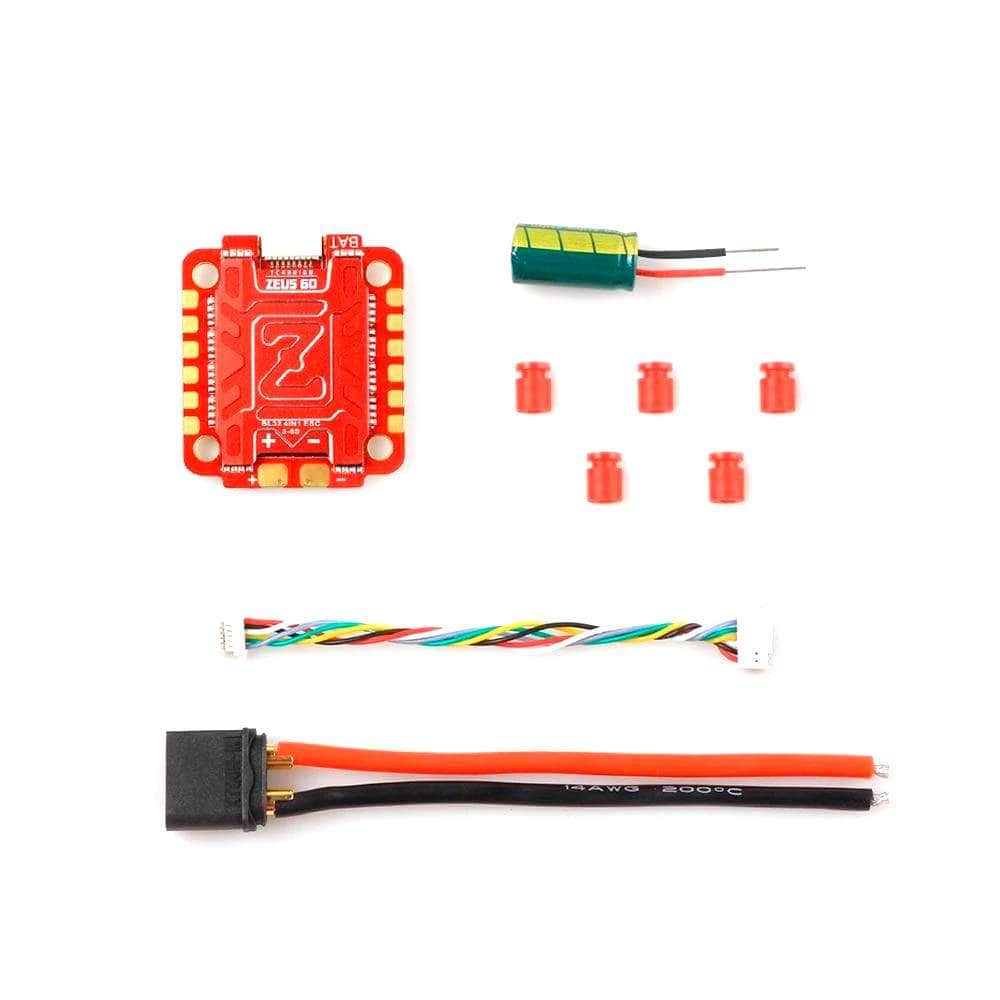 HGLRC Zeus 32Bit 60A 3-6S 4in1 ESC - 30x30 - Image 4