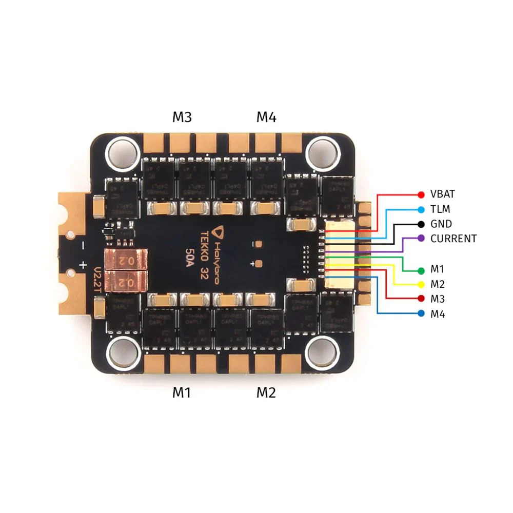 HolyBro Tekko32 F4 50A 4in1 ESC AM32 - 30x30mm - Image 11