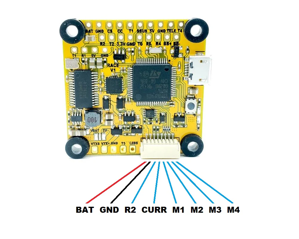 PYRODRONE F4 RACE with VTX PIT mode - 30x30mm - Image 6