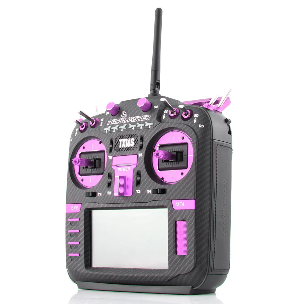 RadioMaster TX16S MKII MAX Joshua Bardwell Edition EdgeTX RC Transmitter w/ V4.0 Hall Gimbals - ELRS - Image 3