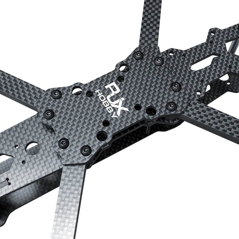 RJX Mark4 V2 8inch 367mm Carbon Fiber Plain Matte Frame Kit - Image 6