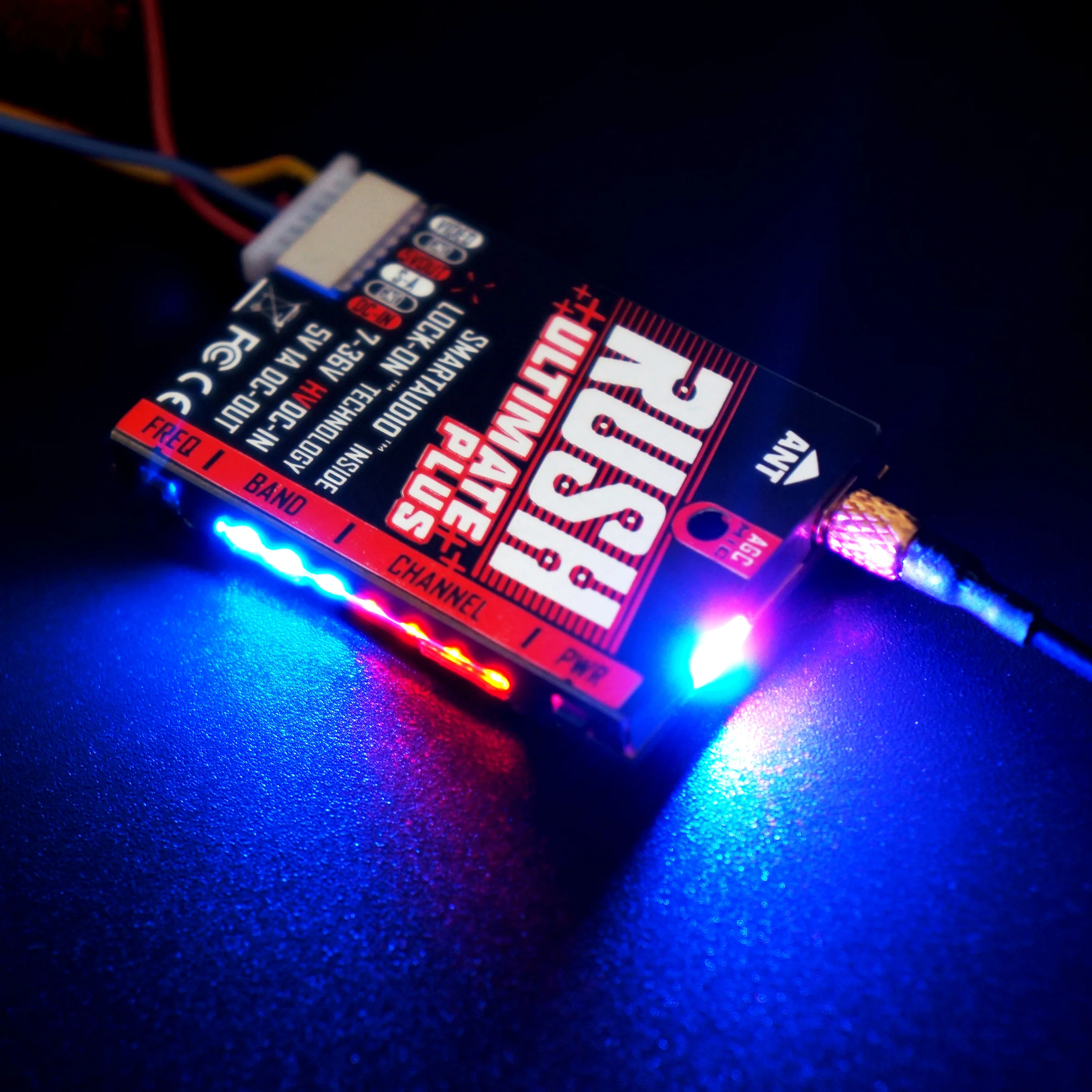 RUSHFPV RUSH TANK PLUS VTX 5.8G Smart Audio 0-25-200-500-800mW built in AGC Mic - Image 4