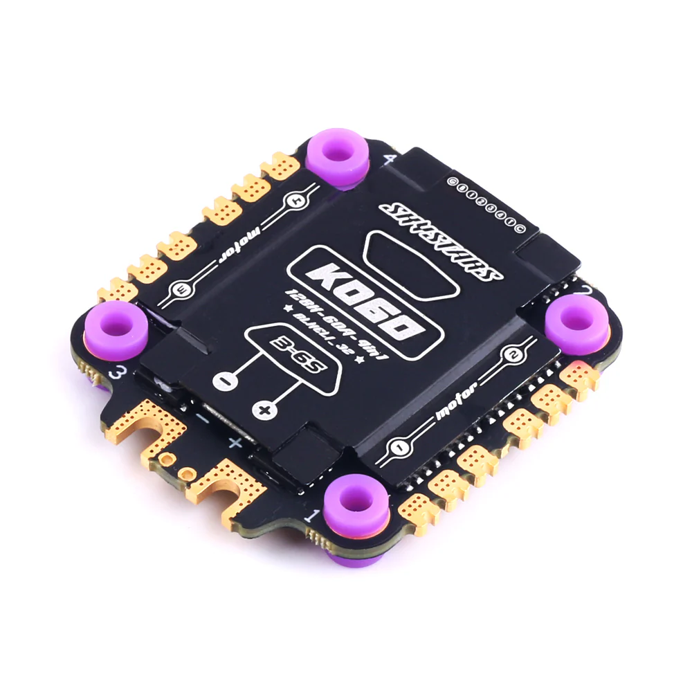Skystars RC KO60 60A 3-6S AM32 128K Dshot1200 4-in-1 ESC - 30x30mm - Image 4