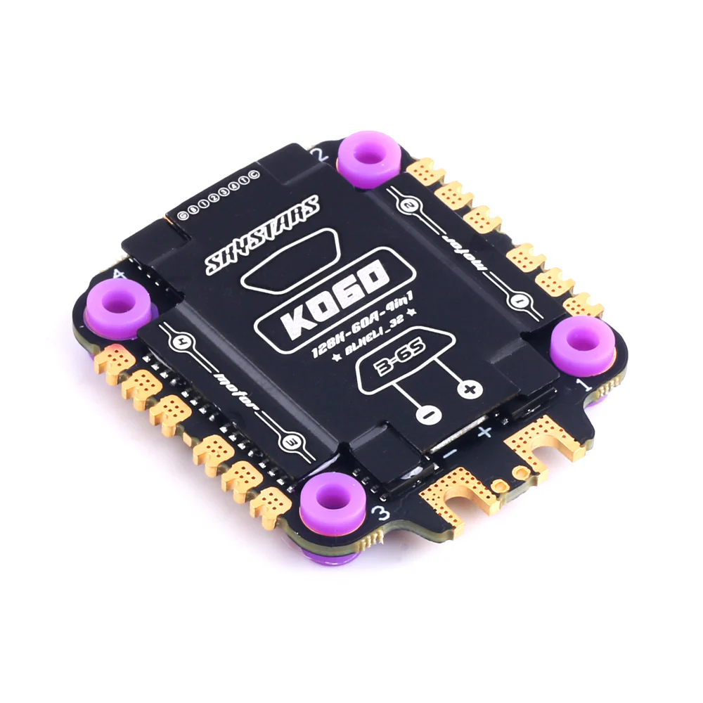Skystars RC KO60 60A 3-6S AM32 128K Dshot1200 4-in-1 ESC - 30x30mm - Image 6