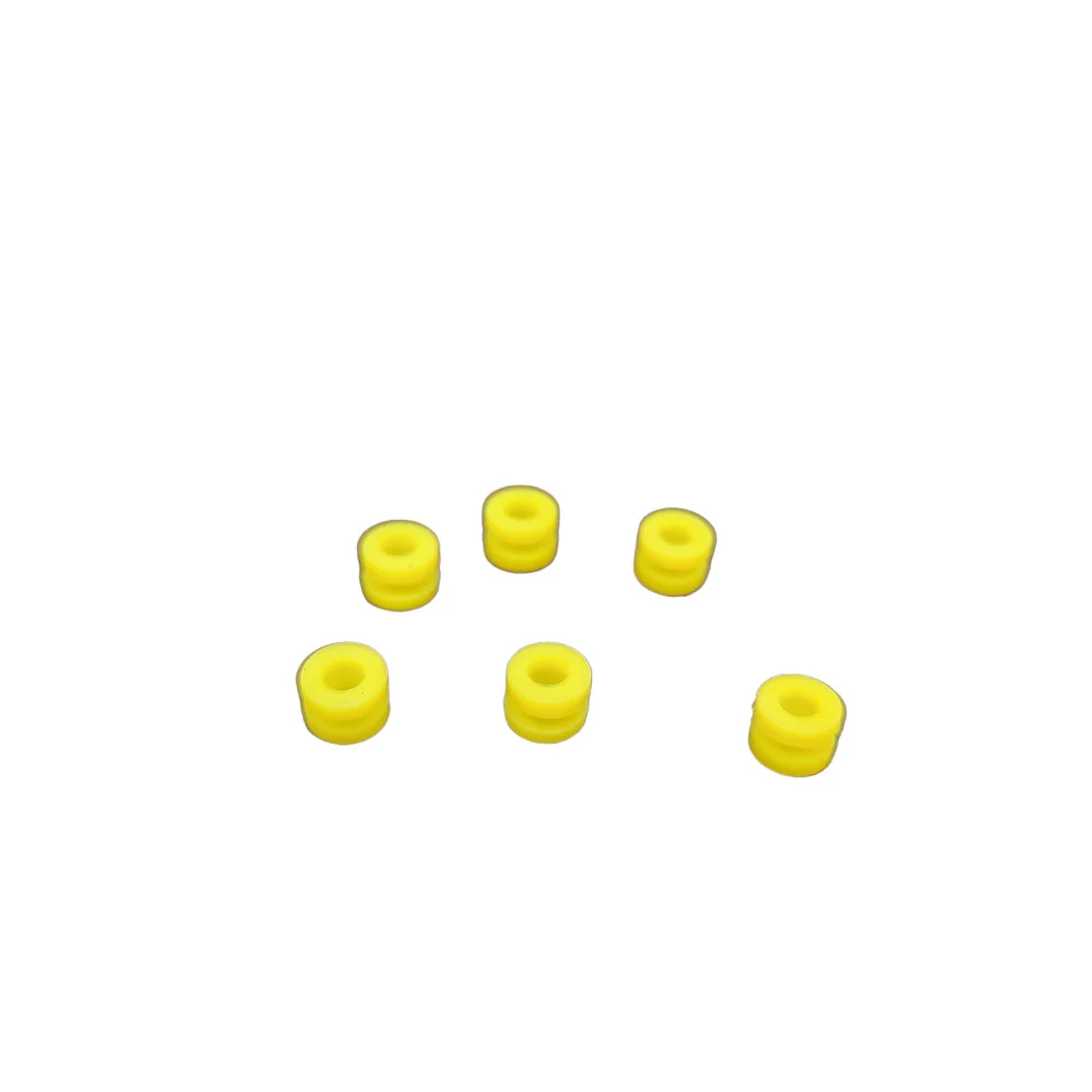 Soft Mount FC Rubber Grommet Damper Kit (6 Pcs.) - Choose Color - Image 3